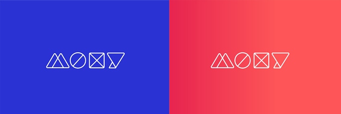 moxy logo variations